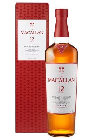 The Macallan 12 Year Old Sherry Oak Single Malt Scotch Whisky 700mL